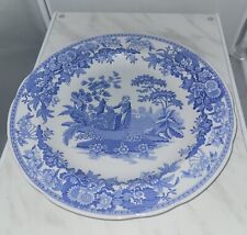 The Spode Blue Room Collection 'Girl At Well' 1st Introduced C 1822 10' Ceramic picture