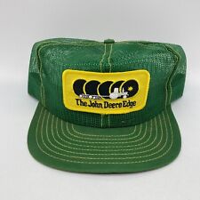 Vintage The John Deere Edge Green Snapback Trucker Hat picture