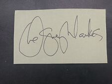 CHESNEY HAWKES HAND SIGNED 17cm X 10 Cm Thin Card picture