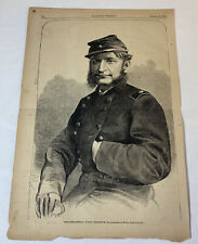 1864 magazine engraving ~ BRIGADIER GENERAL JUDSON KILPATRICK picture