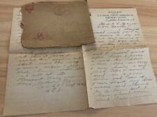 WWI AEF letter Co A 326 Inf, had some hard times in France, drill in the morning picture