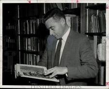 1965 Press Photo Dr. William Arrowsmith, University of Texas Classics Department picture