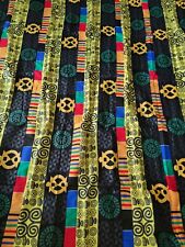 New African Kente Cloth  Ghana handwoven textile Art Home decor 6 feet × 10 feet picture
