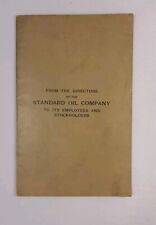 1907 booklet: From The Directors of Standard Oil Co to Employees & Stockholders picture