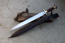Mini Viking Sword-19 inches Handmade sword-Historical- Hunting,camping,tactical picture