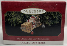 1997 Hallmark Keepsake Ornament The Claus-Mobile Here Comes Santa FAST Shipping picture