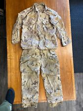 Canadian Armed Forces CADPAT Arid Afghanistan Issued COMBAT USED Shirt & Pants picture