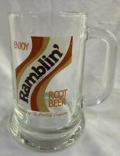 Vintage Ramblin' Root Beer 5 1/2 inch mug Soda Product of Coca-Cola Company  picture