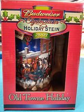 2003  Anheuser Busch AB Budweiser Holiday Christmas Beer Stein  NIB picture