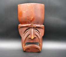 HAND CRAFTED  WOODEN AFRICAN TRIBAL MASK 10