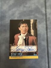 Star Trek Captain’s Collection George Takei Autograph Card #A283 Sulu picture