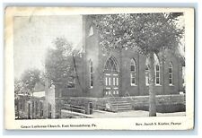 c1910's Grace Lutheran Church East Stroudsburg Pennsylvania PA Posted Postcard picture