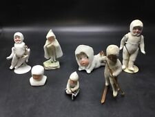 VINTAGE Lot of (7) Snowbabies Figurines 5