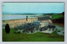 Knoxville TN- Tennessee, Douglas Dam, Antique, Vintage Souvenir Postcard picture