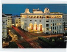 Postcard The Main Post Office Algiers Illuminated Algiers Algeria picture
