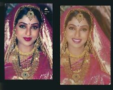 Bollywood actress Suman Ranganath. 2 rare postcards picture