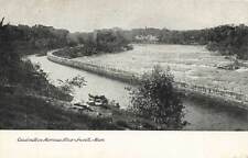 Canal Walk Merrimack River c1905  Lowell MA VTG P136 picture