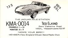 Vintage Postcard - QSL Citizen Radio Card KMA-0014 Milton Massachusetts MA picture