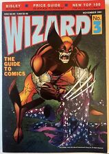 Wizard Magazine #3 • Wolverine Cover W/ Ghost Rider Poster Intact (Wizard 1991) picture