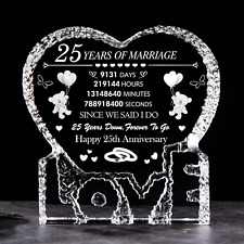 ERWEI 25Th Anniversary Wedding Gifts for Couple 25 Years of Marriage Gifts for W picture