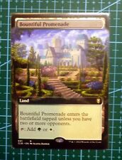 1x Bountiful Promenade (Extended Art) -601 - Battle for Baldur's Gate - Rare -MTG picture