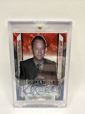 2021 Leaf Metal Pop Century KIEFER SUTHERLAND RED WHITE BLUE CRACKED ICE #/3 picture