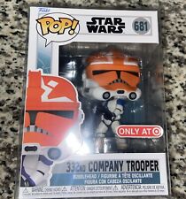 Funko POP Star Wars Ahsoka 332nd Company Trooper Target With Protector in hand picture