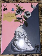 NEW Christian Lacroix “LET’S PLAY” 8 Note Card Boxed Set Queens of Cards picture