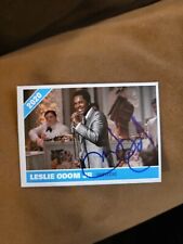 Leslie Odom Jr. Custom Signed Card - Played Sam Cooke In One Night In Miami picture