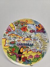 Vintage American Gift Collector Series, Caribbean Decorative Plate, Cuba picture