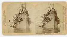 PROTECTED CRUISER MINNEAPOLIS OF THE FLYING SQUADRON Stereoview 303_96 picture
