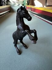 Schleich REARING BLACK MORGAN STALLION 1997 Horse Animal Figure 13235 Farm Toy picture