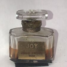 Vintage JOY de JEAN PATOU Paris Parfum Perfume Baccarat Glass Bottle 1 oz   picture