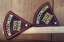 lot of 2:   Wisconsin State Patrol Patch picture