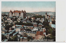Birdseye View of the Capitol and Albany NY New York Early Vintage Postcard picture