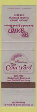 Matchbook Cover - The Courtyard Manchester NH picture