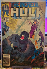 THE INCREDIBLE HULK #338 - NEWSSTAND  (1987) KEY FIRST APP OF MERCY LOW GRADE picture