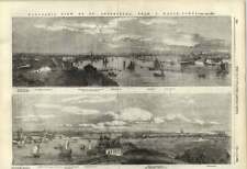 1855 Panoramic View Of Saint Petersburg From A Watchtower picture