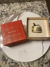 Monet Enamel Collectible Trinket Box 
