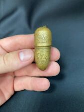 Vintage Pincushion Acorn Brass USSR picture