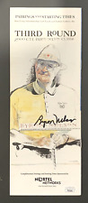 Byron Nelson Autographed Golf Program JSA COA HOF Legend picture