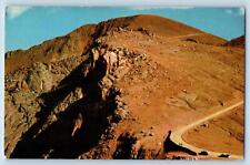 Colorado Springs Colorado CO Postcard Bottomless Pit Rock Building Scene c1960's picture