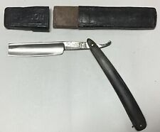 VINTAGE STRAIGHT RAZOR WADE & BUTCHER SHEFFIELD WITH CASE picture