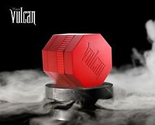 VULCAN PATENT PENDING DESIGN Fully Magnetic 4PC Tobacco,Herb Grinder 75mm-Red picture