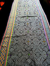 Peruvian table runner embroidered Amazon jungle patterns picture