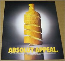 1996 Absolut Vodka Absolut Appeal Print Ad Advertisement Vintage 10