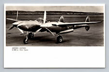 RPPC RAF Lockheed Lightning Fighter Bomber FLIGHT INTERNATIONAL UK Postcard picture