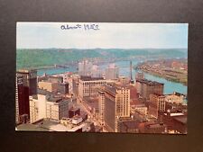Pittsburgh Pennsylvania PA Postcard Golden Triangle West of the Gulf Building picture