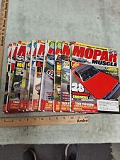 Lot of 14, mopar muscle magazine, 2007-2009, various issues picture