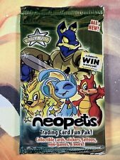 1x Neopets Enterplay Fun Pack Booster Pack 2008 Sealed New Green Art picture